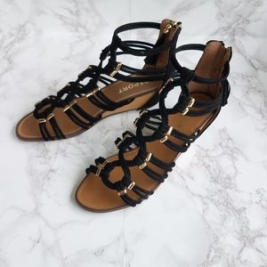 Report Maple open toe platform sandal size 7.5